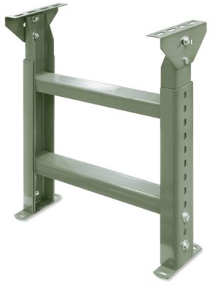 Pieds de soutien en H pour convoyeurs à rouleaux par gravité pour charges légères – 18 po