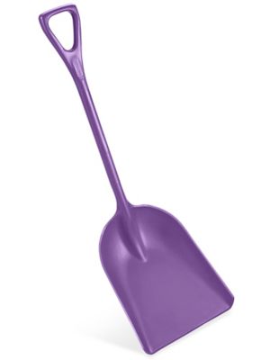 Heavy-Duty Shovel - Polypropylene, Purple H-5043PUR