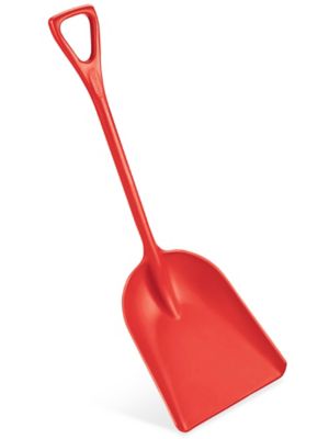 Heavy-Duty Shovel - Polypropylene, Red H-5043R