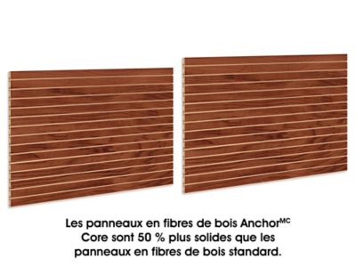 Slatwall Panels - 4 x 8', Cherry Melamine H-5060CH