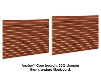 Slatwall Panels - 4 x 8', Cherry Melamine H-5060CH