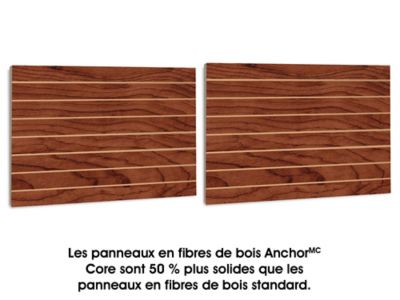 Slatwall Panels - 2 x 4', Cherry Melamine H-5063CH