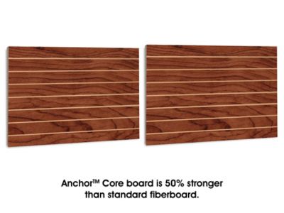 Slatwall Panels - 2 x 4', Cherry Melamine H-5063CH