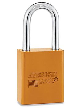 Aluminum Lockout Padlock - Keyed Different, Orange H-5068O