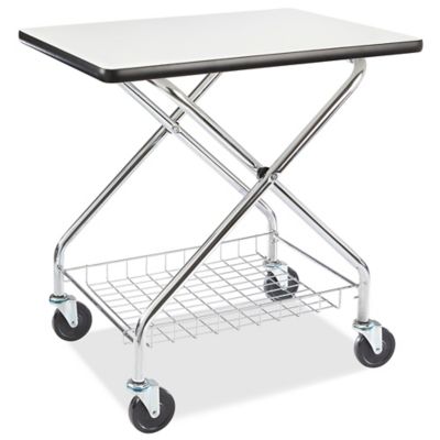  TrippNT 50729 Carrito de polietileno blanco con