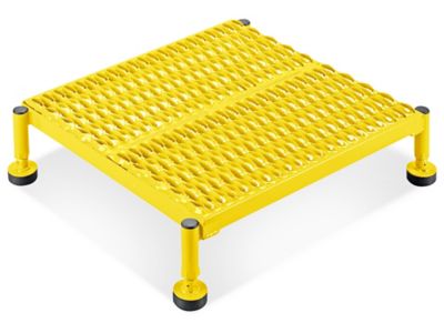  Plateforme de travail fixe – Acier, 24 x 24 po, hauteur de 6 à 9 po