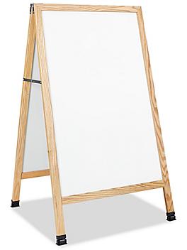 A-Frame Sign - White Markerboard H-5104