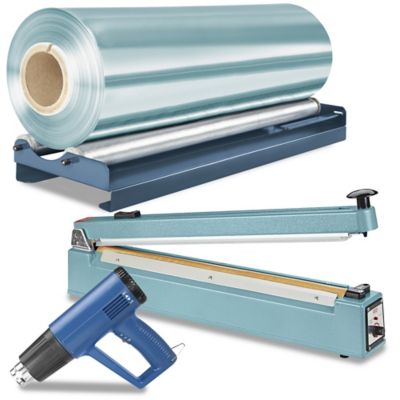 Uline PVC Shrink Film Roll - 75 gauge, 10 x 500