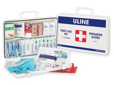 Uline First Aid Kit Alberta, 1149 Person H5117 Uline