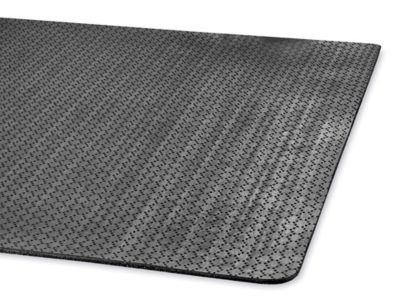 Lot De 4 Tapis Romains Antidérapants Lavables - 75x125 Cm + Paillasson 50x70 Cm Gris Foncé