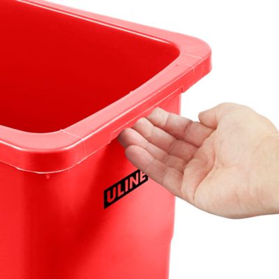 Uline Thin Trash Can in Stock - ULINE