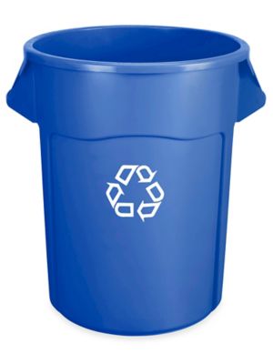 Rubbermaid® Recycling Tote Bin - 18 Gallon H-2836 - Uline