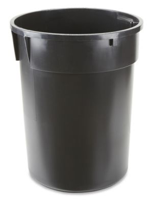 Uline Industrial Trash Liners - 33 Gallon, 1.5 Mil, Black S-5105 - Uline