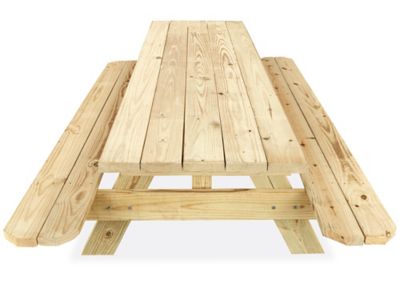 Table de pique-nique pliante classique – 6 pi, brun H-9417BR - Uline