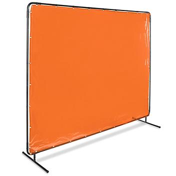 Welding Screen - 6 x 8', Orange H-5179O