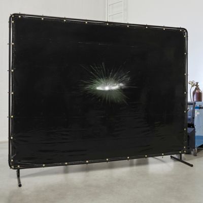 Panel De Pantalla Soldadura De PVC Cortina De Soldadura Fibra De