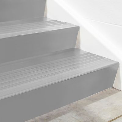 Stair Tread Risers - Vinyl, 48 x 7, Gray H-5196GR - Uline