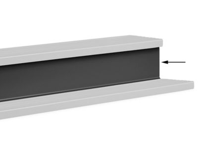  Stair Tread Risers - Vinyl, 48 x 7"