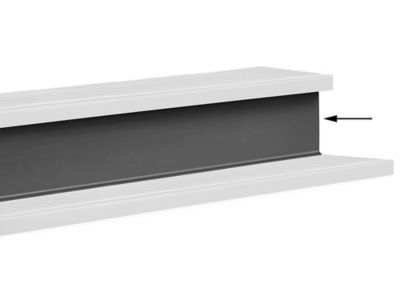  Stair Tread Risers - Rubber, 48 x 7"