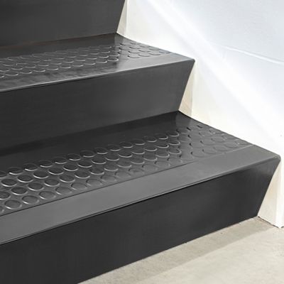  Stair Tread Risers - Rubber, 72 x 7"