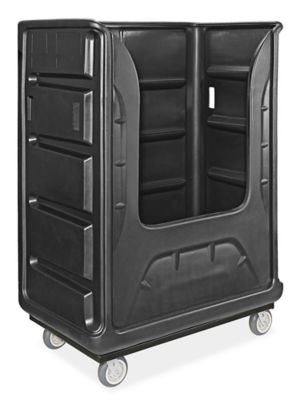 Poly Bulk Truck - 38 Bushel, Black H-5201BL