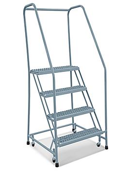 4 Step Grip Step Ladder - Assembled with 10" Top Step H-5227-10