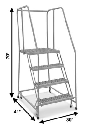 4 Step Grip Step Ladder - Assembled with 20