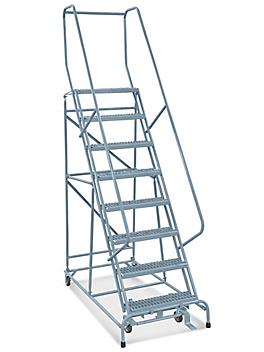 8 Step Grip Step Ladder - Assembled with 10" Top Step H-5229-10