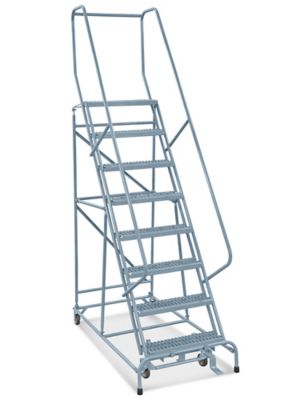 8 Step Grip Step Ladder - Unassembled with 10" Top Step H-5229U-10