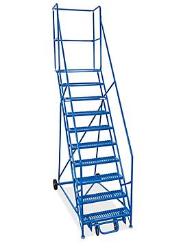 10 Step Grip Step Ladder with 15" Top Step H-5234