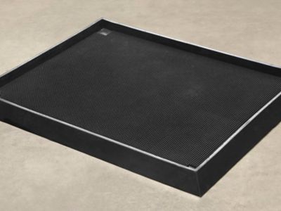 Tapis de décontamination lavable 1000x1500 mm avec 4 barres de