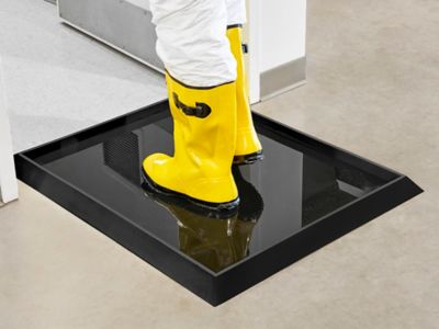 Foam Biosecurity Footbath Boot Disinfection Sanitizing Footmat