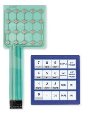 Keypad Overlay for Uline Industrial Counting Scales H-5249