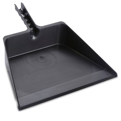 Jumbo 13 Plastic Dust Pan, Rubber Lip