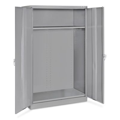 Wardrobe Cabinet - 48 x 24 x 78", Assembled, Gray H-5280AGR