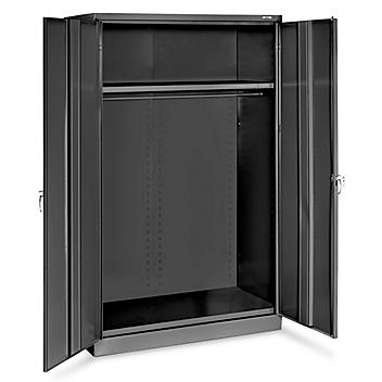 Wardrobe Cabinet - 48 x 24 x 78", Black H-5280BL