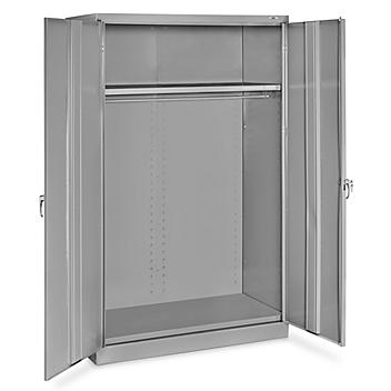 Wardrobe Cabinet - 48 x 24 x 78", Gray H-5280GR