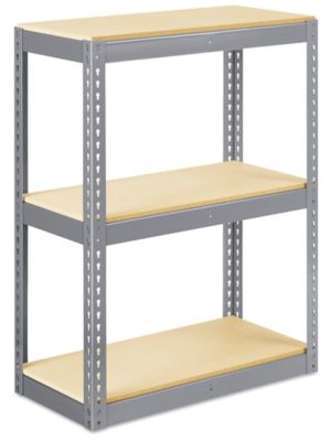 Wide Span Storage Rack - Wire Decking, 36 x 18 x 60 H-3219 - Uline