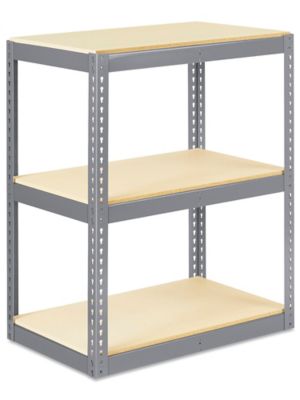 Wide Span Storage Rack - Particle Board, 96 x 24 x 48