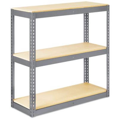 Wide Span Storage Rack - Particle Board, 48 x 18 x 48" H-5291
