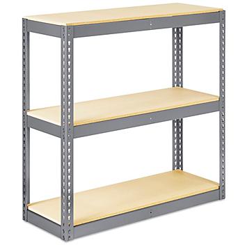 Wide Span Storage Rack - Particle Board, 48 x 18 x 48" H-5291
