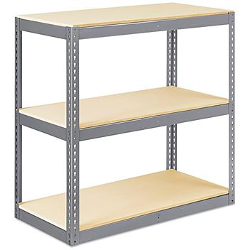 Wide Span Storage Rack - Particle Board, 48 x 24 x 48" H-5292