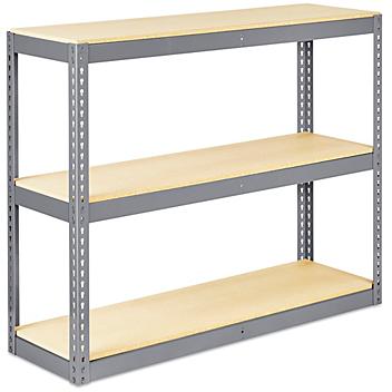 Wide Span Storage Rack - Particle Board, 60 x 18 x 48" H-5295