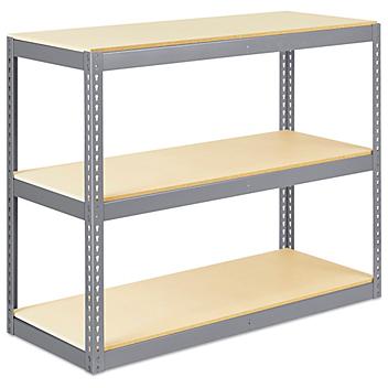 Wide Span Storage Rack - Particle Board, 60 x 24 x 48" H-5296