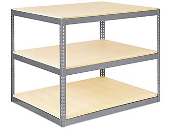 Wide Span Storage Rack - Particle Board, 60 x 48 x 48" H-5298