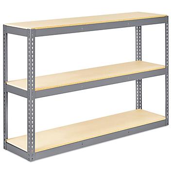 Wide Span Storage Rack - Particle Board, 72 x 18 x 48" H-5299