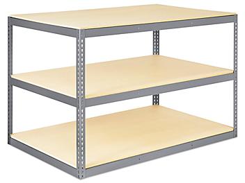 Wide Span Storage Rack - Particle Board, 72 x 48 x 48" H-5302