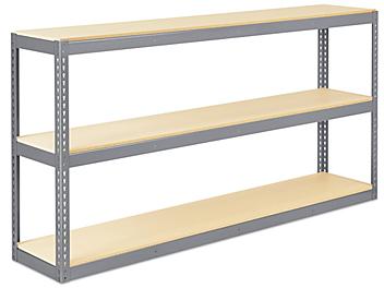 Wide Span Storage Rack - Particle Board, 96 x 18 x 48" H-5303