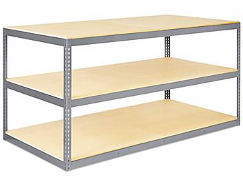 Wide Span Storage Rack - Particle Board, 96 x 48 x 48" H-5306