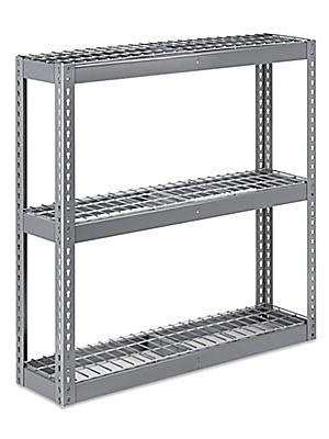 Wide Span Storage Rack Wire Decking, How To Adjust Uline Shelves